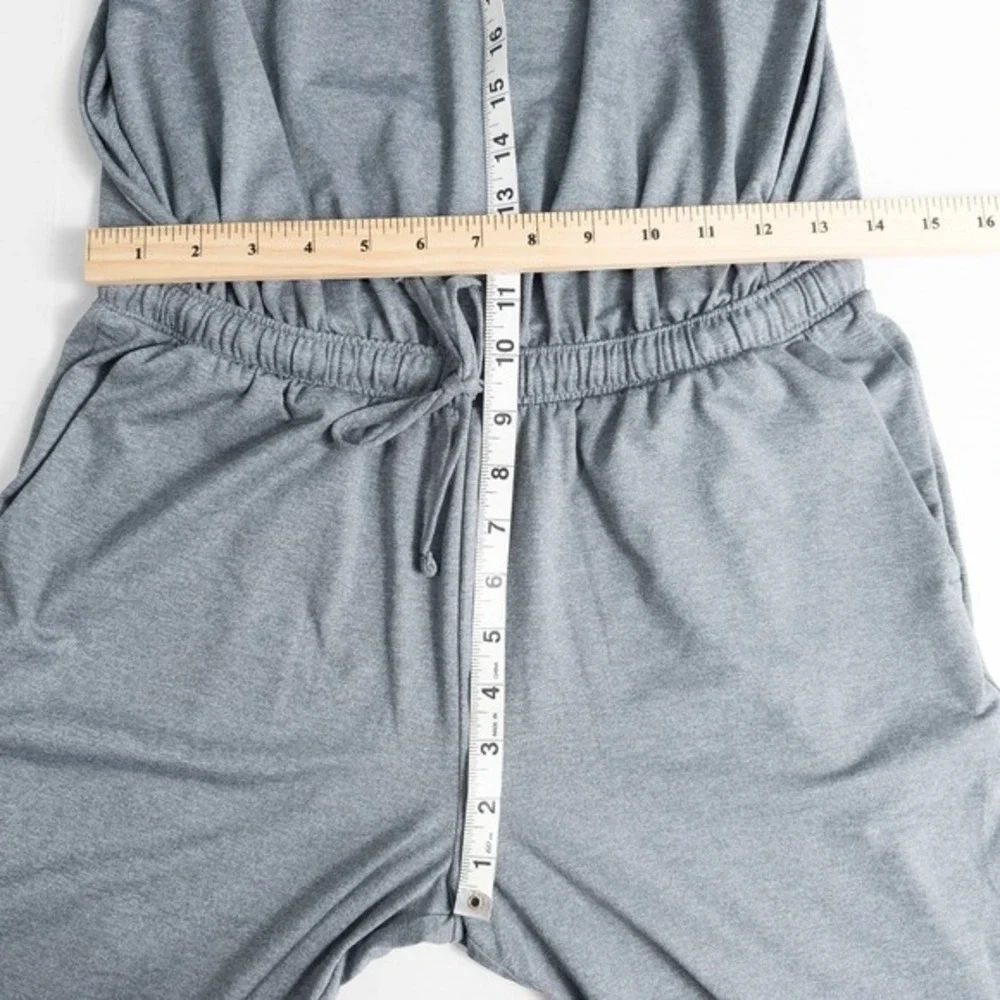 Patagonia Seabrook‎ Jumpsuit Womens Small Plume Grey Athleisure Minimalist 75105